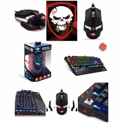 Pack GAMER - Spirit Of Gamer - PRO-K700 - Clavier Mécanique - Souris XPERT M300 - USB Filaire
