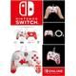 Manette de jeu - PowerA - MARIO ROUGE - Filaire - Câble USB détachable - Nintendo Switch