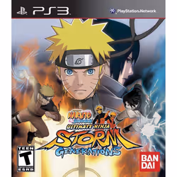 BANDAI NAMCO Entertainment Naruto Shippuden: Ultimate Storm Generations, PS3, PlayStation 3, Mode Multiplayer, T (Teen)