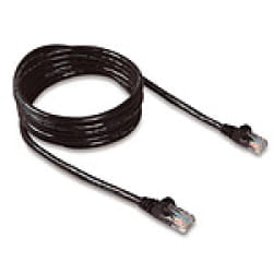 Belkin UTP CAT5e 5 m câble de réseau Noir U/UTP (UTP)
