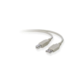 Belkin USB A/B 1.8m câble USB 1,8 m USB 2.0 USB B Gris