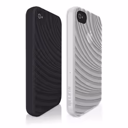 Belkin Essential 023 for iPhone, Housse, Apple, iPhone 4, Noir, Blanc
