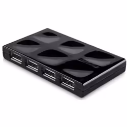 Belkin F5U701-BLK, USB 2.0, 480 Mbit/s, Noir