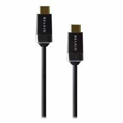 Belkin High Speed HDMI 1m, 1 m, HDMI Type A (Standard), HDMI Type A (Standard), Noir