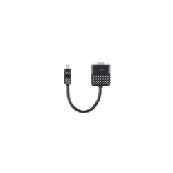 Belkin F2CD028BT câble vidéo et adaptateur VGA (D-Sub) Mini DisplayPort Noir