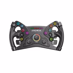 Moza Racing RS047, Volant, PC, Avec fil, Noir, Aluminium, Assetto Corsa Assetto Corsa Competizione Dirt Rally Dirt Rally 2.0  ...