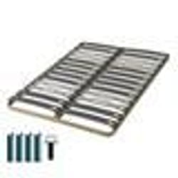 Sommier à lattes + pieds 80x200 Zeta - 13 lattes bois - Fabrication française