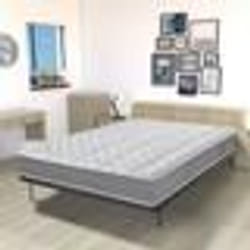 Matelas et sommier 120x190 Mousse - Maryland - Soutien ferme - Fabriqué en France