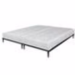 Matelas et sommier 2x90x190 Mousse - Morgan - Soutien ferme - Fabriqué en France
