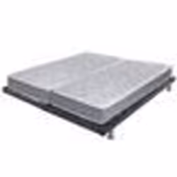 Matelas et sommier 2x70x190 Mousse - S50 - Soutien medium - Fabriqué en France