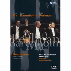 Warner Music Itzhak Perlman - Beethoven: Triple Concerto and Choral Fantasy, DVD, Classique, DVD, Itzhak Perlman, Support phy ...