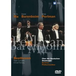 Warner Music Itzhak Perlman - Beethoven: Triple Concerto and Choral Fantasy, DVD Classique