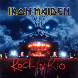 PLG Music Rock in Rio, Heavy metal, CD, Iron Maiden, Support physique, Adultes, 2 disques