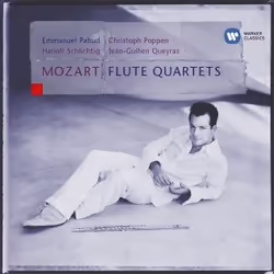 Warner Music Emmanuel Pahud - Mozart: Flute Quartets, CD, Classique, CD, Emmanuel Pahud, Support physique, Adulte, 1 disques