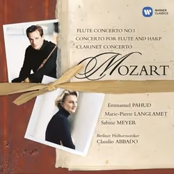 Warner Music Emmanuel Pahud - Mozart: Flute, Harp &amp; Clarinet Concertos, CD, Classique, CD, Emmanuel Pahud, Support physiq ...
