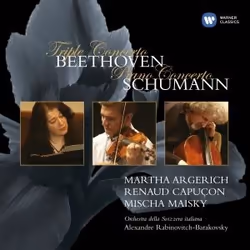 Warner Music Martha Argerich - Beethoven: Triple Concerto & Schumann: Piano Concerto, CD, Classique, CD, Martha Argerich, ...