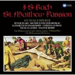 Warner Music Elisabeth Schwarzkopf - Bach: St.Matthew Passion, 3CD CD Classique