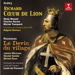 Warner Music Various - Grétry: Richard Coeur de Lion, Rousseau: Le devin du village, 2CD, Classique, CD, Various, Support phy ...