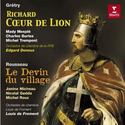 Warner Music Various - Grétry: Richard Coeur de Lion, Rousseau: Le devin du village, 2CD CD Classique