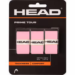 HEAD Prime Tour, Surgrip, Tennis, Rose, Synthétiques, Monochromatique, 0,6 mm