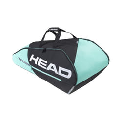 HEAD Tour Team 9R Couleur menthe, Noir Polyester, Polyuréthane (PU)