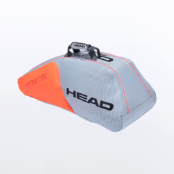 HEAD Radical 9R Supercombi, Large, Gris, Orange, Sport, 64 L, Polyester, Élastomère thermoplastique (TPE), Polyester