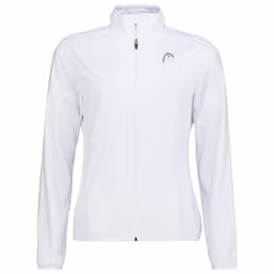 Veste de sport femme - HEAD - Club - Blanc - Manches longues - Multisport