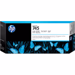 HP Cartouche d'encre DesignJet 745 noir photo, 300 ml, Rendement élevé (XL), Encre à pigments, Encre à pigments, 300 ml, 1 pi ...
