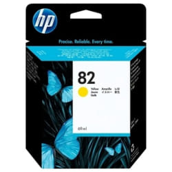 HP DesignJet 82 cartouche d'encre jaune, 69 ml