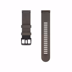 Polar 91081744, Bracelet de montre, Elastane, Cuir, Polyester, Noir, 22 mm