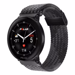 Polar 900111828 smartwatche et montre de sport 3,25 cm (1.28") AMOLED 416 x 416 pixels Écran tactile Noir GPS (satellite)