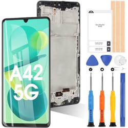 Écran - ARSSLY - Samsung Galaxy A42 5G - Incell LCD - Tactile - Noir avec cadre