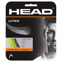 HEAD 281784, Tennis, Monofilament , 12 m, 1,25 mm, Jaune, 17 g