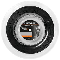 HEAD Velocity MLT Rolle Cordage de raquette Tennis Monofilament 1,25 mm Noir