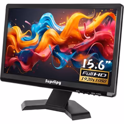 Moniteur - GENERIC - Suprlipy 156 Pouces - FHD 1920 x 1080 - IPS - 60 Hz - Haut-parleurs intégrés