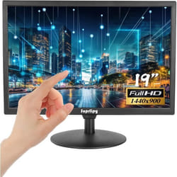 Moniteur Tactile 19 - GENERIC - TFT LCD - 1440x900 - HDMI VGA USB - Haut-parleurs intégrés