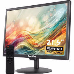 Écran LCD - Suprlipy - 215 Pouces - FHD 1920x1080 - HDMI VGA USB - Haut-parleur intégré