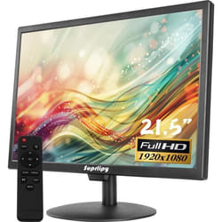 Écran LCD - Suprlipy - 215 Pouces - FHD 1920x1080 - HDMI VGA USB - Haut-parleur intégré