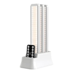 Lot de 3 Lampe dArmoire 96 LED avec station de charge  Lampe de Placard 1800mAh Rechargeable à Détecteur de Mouvement Escalier