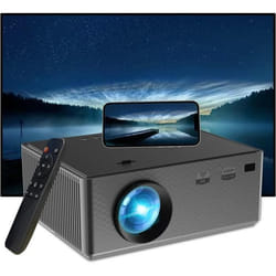Projecteur - GENERIC - Noir-M7 - Full HD 1080P - 10000 Lumens - 5G WiFi Bluetooth