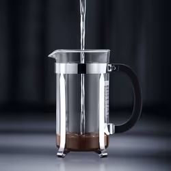 Bodum Chambord Noir, Chrome, Transparent