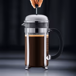 Bodum Chambord Noir, Chrome, Transparent - Vue supplémentaire 4