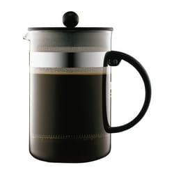 Bodum Bistro nouveau Noir, Acier inoxydable, Transparent