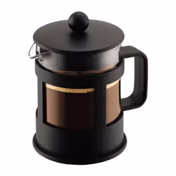 Bodum Kenya, 0,5 L, Noir, 4 tasses, Verre, Verre