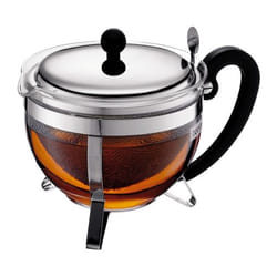 Bodum 1921-16-6 appareil à thé 1,5 L Noir, Argent, Transparent