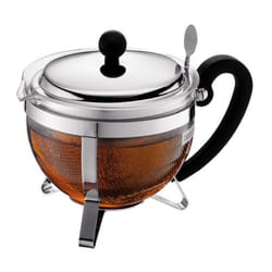 Bodum 1922-16-6 appareil à thé 1 L Noir, Argent, Transparent