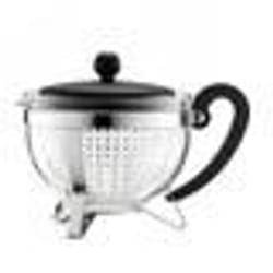 BODUM CHAMBORD Théière filtre en acrylique 1.3 l Noir