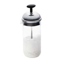 Bodum 1963-01 mousseur à lait Argent, Transparent