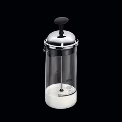 Bodum 1963-01 mousseur à lait Argent, Transparent