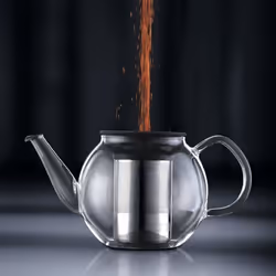 Bodum Shin Cha appareil à thé 1 L Acier inoxydable, Transparent